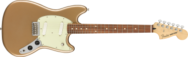 Fender Player Mustang, Pau Ferro hmatník, Firemist Gold