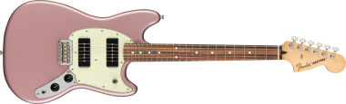 Fender Player Mustang 90, Pau Ferro hmatník, Burgundská metalíza