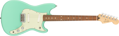 Fender elektrická kytara Player Duo Sonic, Pau Ferro hmatník, Sea Foam Green