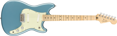 Fender elektrická kytara Player Duo Sonic, javorový hmatník, barva Tidepool