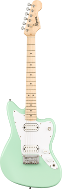 Squier Mini Jazzmaster HH, Javorový hmatník, Surf Green