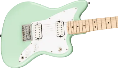 Squier Mini Jazzmaster HH, Maple Fingerboard, Surf Green