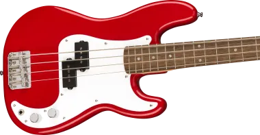 Squier Mini Precision Bass, Laurel Fingerboard, Dakota Red