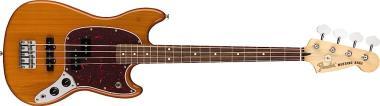 Fender Basgitara Player Mustang PJ, Pau Ferro, Stárnutý přírodní