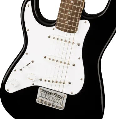Squier Mini Stratocaster Left-Handed, Laurel Fingerboard, Black