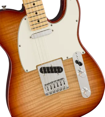 Fender Limited Edition Player Telecaster Plus Top, Sienna Sunburst elektromos gitár