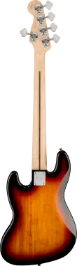 Squier Affinity Series Jazz Bass V, Laurel Fingerboard, Black Pickguard, 3-Color Sunburst