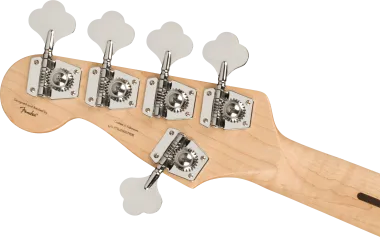 Squier Affinity Series Jazz Bass V, Maple Fingerboard, White Pickguard, Olympic White