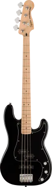 Squier Affinity Series Precision Bass PJ Pack, Maple Fingerboard, Black, Gig Bag, Rumble 15 - 230V E