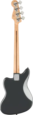 Squier Affinity Series Jaguar Bass H, Laurel Fingerboard, Black Pickguard, Charcoal Frost Metallic
