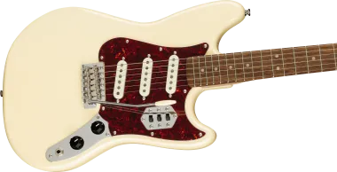 Squier Paranormal Cyclone, Pearl White elektromos gitár