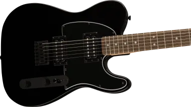 Squier FSR Affinity Series Telecaster HH, Laurel Fingerboard, Black Pickguard, Black Hardware, Metal