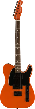Squier FSR Affinity Series Telecaster HH, Laurel Fingerboard, Black Pickguard, Matching Headstock, B