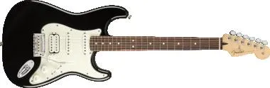 Fender Player Stratocaster HSS, Black elektromos gitár