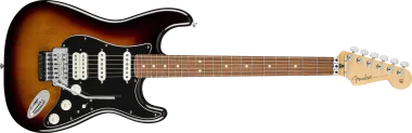 Fender Player Stratocaster Floyd Rose HSS PF 3-Color Sunburst elektromos gitár