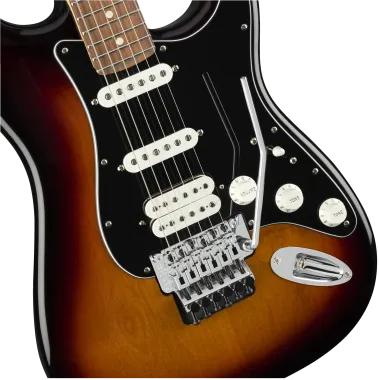 Fender Player Stratocaster Floyd Rose HSS PF 3-Color Sunburst elektromos gitár