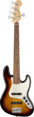 Fender Player Jazz Bass V, Pau Ferro Fingerboard, 3-Color Sunburst