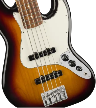 Fender Player Jazz Bass V, Pau Ferro Fingerboard, 3-Color Sunburst