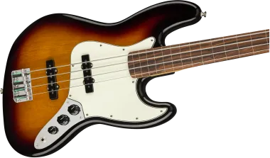 Fender Player Jazz Bass Fretless, Pau Ferro Fingerboard, 3-Color Sunburst