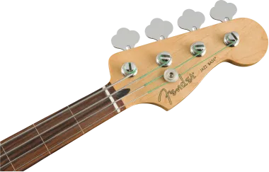 Fender Player Jazz Bass Fretless, Pau Ferro Fingerboard, 3-Color Sunburst