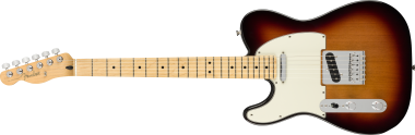 Fender Elektrická kytara Player Telecaster MN 3-barvy Sunburst, levá