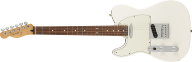 Fender Elektrická kytara Player Telecaster PF Polar White, levá