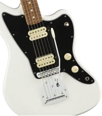 Fender Player Jazzmaster PF Polar White elektromos gitár