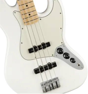 Fender Player Jazz Bass Left-Handed, Maple Fingerboard, Polar White
