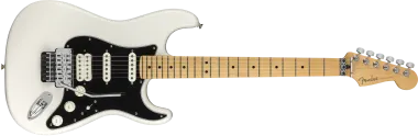 Fender Player Stratocaster Floyd Rose HSS MN Polar White elektromos gitá
