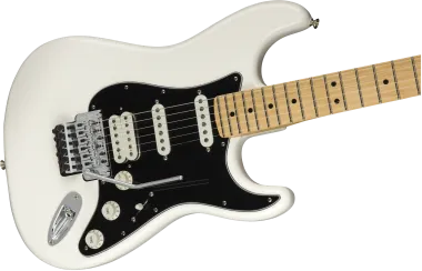 Fender Player Stratocaster Floyd Rose HSS MN Polar White elektromos gitá