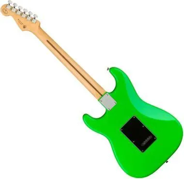 Fender Limited Edition Player Stratocaster, Neon Green elektromos gitár