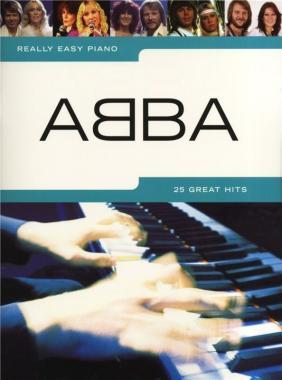 ABBA Kniha s notami Really Easy Piano pro klávesové nástroje