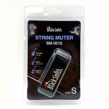 BlackSmith BS-SM-001S húrtompító - SMALL, elektromos- akusztikus- basszusgitárhoz