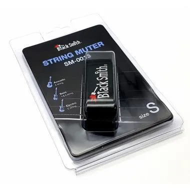 BlackSmith BS-SM-001S húrtompító - SMALL, elektromos- akusztikus- basszusgitárhoz