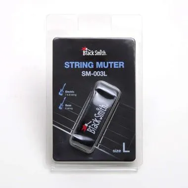 BlackSmith BS-SM-003L Black Smith húrtompító, large, elektromos gitárhoz, basszusgitárhoz