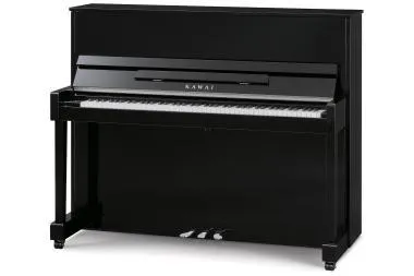 Kawai ND-21 M/PEP akusztikus pianínó, 88 billentyű, 121cm magas, fekete