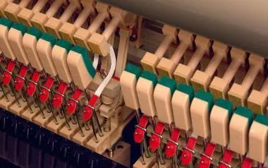 Kawai ND-21 M/PEP akusztikus pianínó, 88 billentyű, 121cm magas, fekete