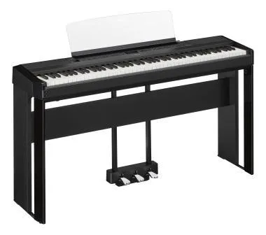 Yamaha P-525B digitális zongora fekete színben