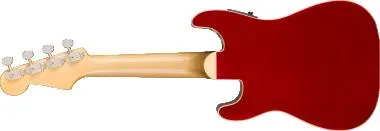Fender Fullerton Strat® Uke, Walnut Fingerboard, White Pickguard Candy Apple Red ukulele
