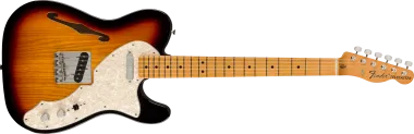 Fender Vintera® II \'60s Telecaster® Thinline, 3-Color Sunburst elektromos gitár