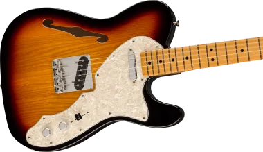 Fender Vintera® II \'60s Telecaster® Thinline, 3-Color Sunburst elektromos gitár