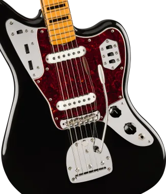 Fender Vintera® II \'70s Jaguar®, Black elektromos gitár