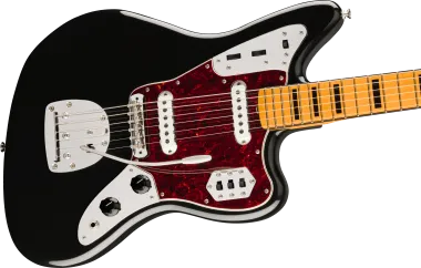 Fender Vintera® II \'70s Jaguar®, Black elektromos gitár