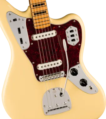 Fender Vintera® II '70s Jaguar®, Vintage White elektromos gitár