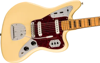 Fender Vintera® II '70s Jaguar®, Vintage White elektromos gitár