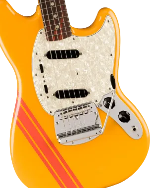 Fender Vintera® II \'70s Competition Mustang®, Competition Orange eletromos gitár