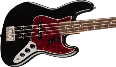 Fender Vintera® II \'60s Jazz Bass®, Black basszusgitár