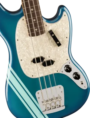 Fender Vintera® II \'70s Competition Mustang® Bass, Competition Burgundy basszusgitár