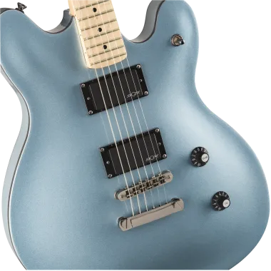 Squier Contemporary Active Starcaster MN Ice Blue Metallic elektromos gitár