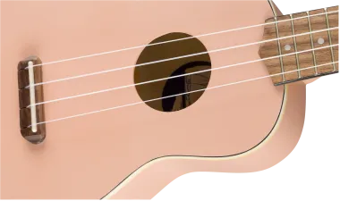 Fender Venice Shell Pink szoprán ukulele